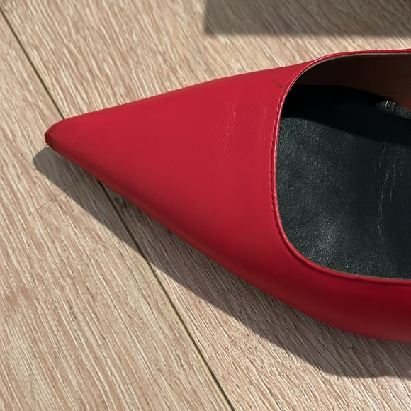 Maje pointed toes pump with strap - Picture 4 of 9